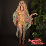 Caftan Beach Cover Feather Flamingo Wrap Shawl Caftan Tiki Retro Kimono Palm Tree Mint Green Burlesque Tropical Oasis Cocoon Dressing Gown Pink Caribbean Hukilau Viva Las Vegas Art Nouveau Mediterranean Jezebel's Boudoir Carnival Mardi Gras Festival