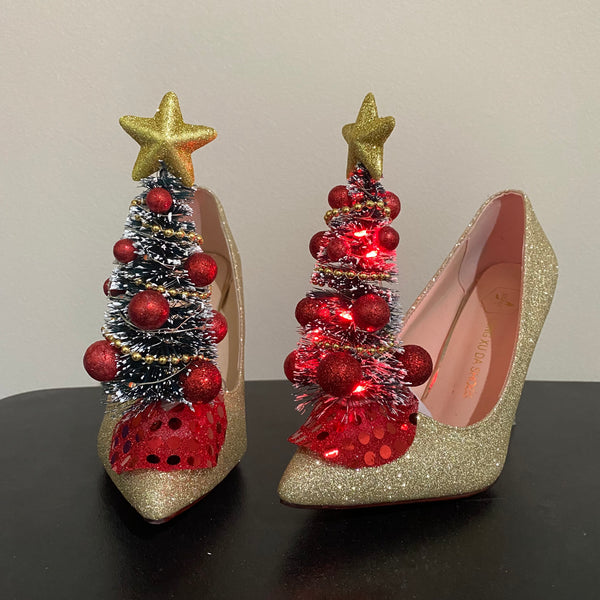 Christmas high heels shop
