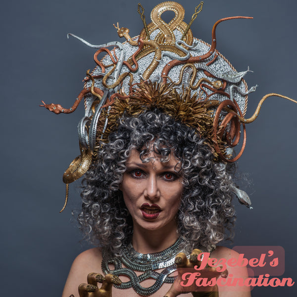 Magic & Occult Headdresses – Tagged creepy – Jezebel's Fascination